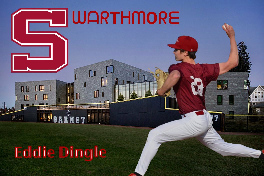 I am excited to announce my commitment to the admissions process at Swarthmore College. I would like to thank my family, teammates, and coaches for all of their help along the way. I would also like to thank the Swarthmore coaching staff for giving me this opportunity.