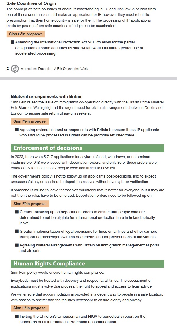 nwl88444048's tweet image. Sinn Féin publishes its 12-page asylum policy “̵P̵l̵e̵a̵s̵e̵ ̵s̵t̵o̵p̵ ̵c̵a̵l̵l̵i̵n̵g̵ ̵u̵s̵ ̵&apos;̵t̵r̵a̵i̵t̵o̵r̵s̵&apos;̵,̵ ̵a̵n̵d̵ ̵v̵o̵t̵e̵ ̵f̵o̵r̵ ̵u̵s̵”̵  
“A fair system which works”
vote.sinnfein.ie/wp-content/upl…

Initial assessment is that it just isn&apos;t specific enough.