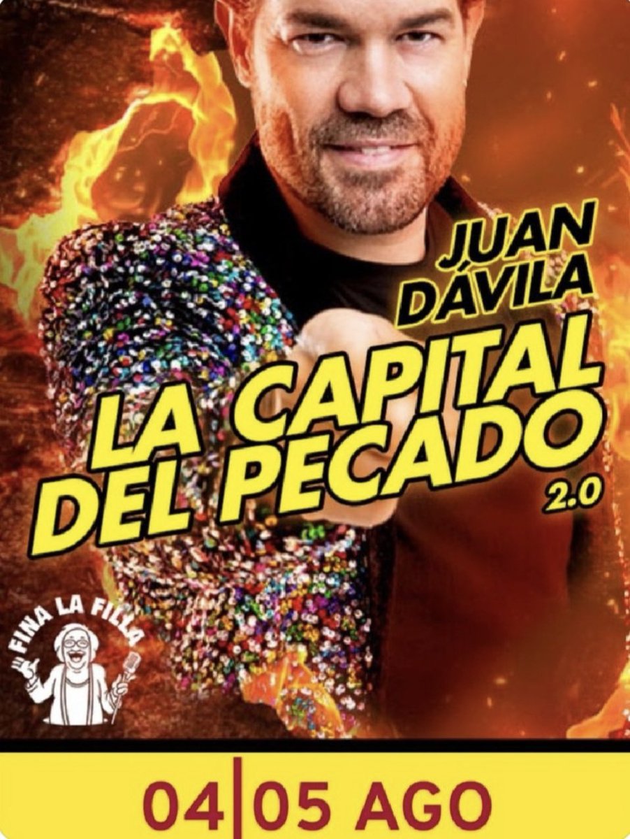 anastasio_lp's tweet photo. Vendo 2entradas Juan Dávila para el 4 de agosto en Benidorm.
Cualquier duda pregúnteme.

#entrada #juandavila #madrid #alicante #benidorm #Murcia #comedia #benidor #entradas #lacapitaldelpecado https://t.co/gAm71KpoxM