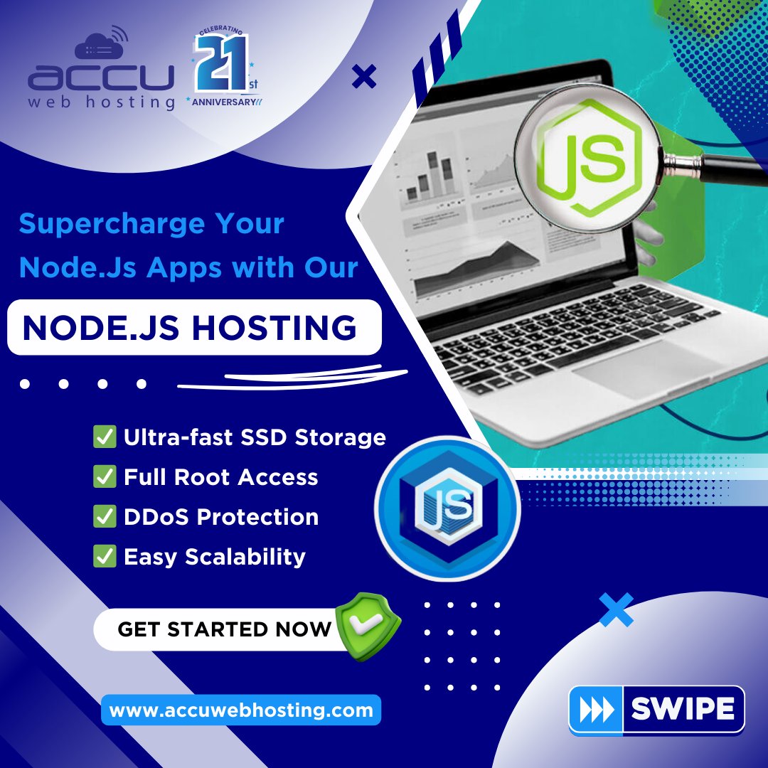 accuwebhosting's tweet image. Ready to supercharge your Node.js apps?
AccuWebHosting offers top-tier Node.js hosting with unparalleled speed and security! 💻
Visit our website to learn more! 🚀
accuwebhosting.com/vps-hosting/no…
.
.
#AccuWebHosting #NodeJS #VPSHosting #NodeJSHositing #WebDevelopment #WebHosting…