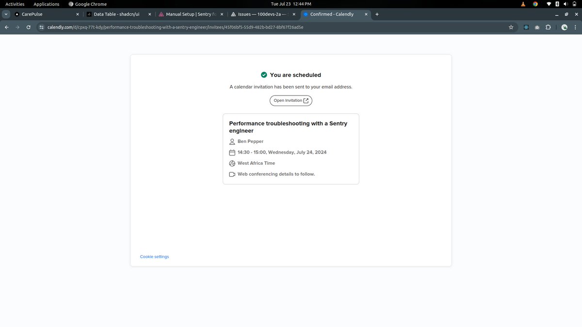 iamfinzyphinzy_'s tweet image. Tomorrow's agenda: meeting with a @getsentry engineer to take my error tracking to the next level! 🔍✨ #Sentry #ErrorTracking #SoftwareOptimization"