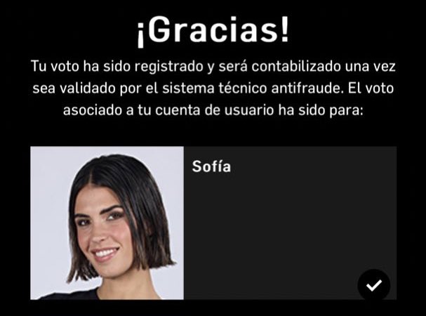 averageviewer's tweet photo. otra prueba más de que sofía suescun es la mejor concursante de la historia del formato #SVAllStarsFinal  https://t.co/53Y578rFLJ