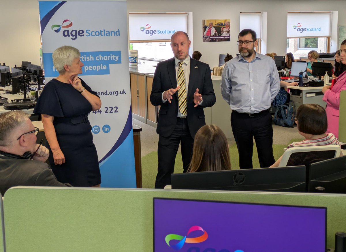 Age Scotland (@agescotland) on Twitter photo We regularly hear that accessing health and social care are the top priorities for older people across Scotland. Thanks to <a href="/scotgov/">Scottish Government</a> Cabinet Secretary for Health and Social Care <a href="/neilcgray/">Neil Gray MSP</a> MSP for visiting us to learn more about people's experiences and how they can be improved. We regularly hear that accessing health and social care are the top priorities for older people across Scotland. Thanks to <a href="/scotgov/">Scottish Government</a> Cabinet Secretary for Health and Social Care <a href="/neilcgray/">Neil Gray MSP</a> MSP for visiting us to learn more about people's experiences and how they can be improved.