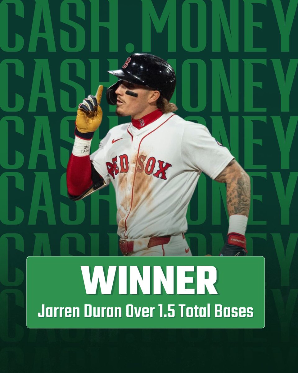 CodyBrownBets's tweet photo. 🏦 CASH. MONEY.

Another profitable night, let’s kick on this week.

❤️ Hit like if you tailed.

21+, gamble responsibly. https://t.co/ZlEBezODxQ