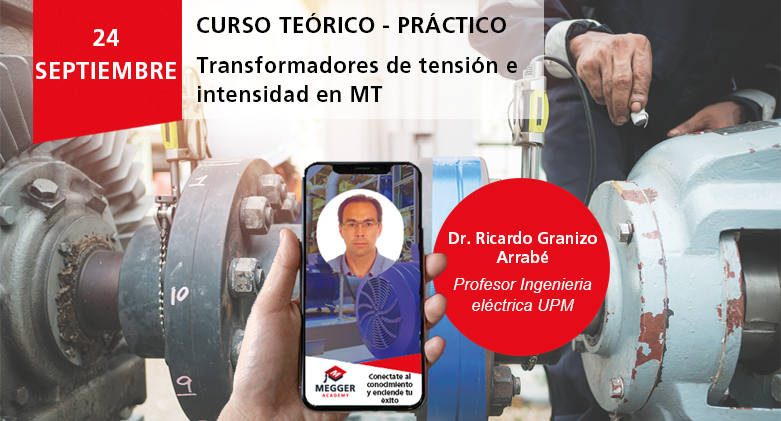 Junta-te a nós no dia 24 de setembro para #ensaiosdetransformadores de intensidade. Destinado a #técnicos de #relésdeproteção, #manutençãoelétrica e #engenheiros. Preço: 300 € + IVA. Vagas limitadas. Inclui #práticas. Mais info: megger.com/es-es/eventos/…