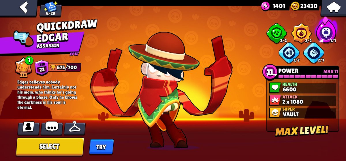 BrawlSource's tweet image. If there is one thing you could change about this brawler, what would it be? 🔎

Rework his gadget/Star Power? Nerf/Buff him? Or even rework his mechanic? 🧐

#BrawlStars #StarrPark #Dynamike