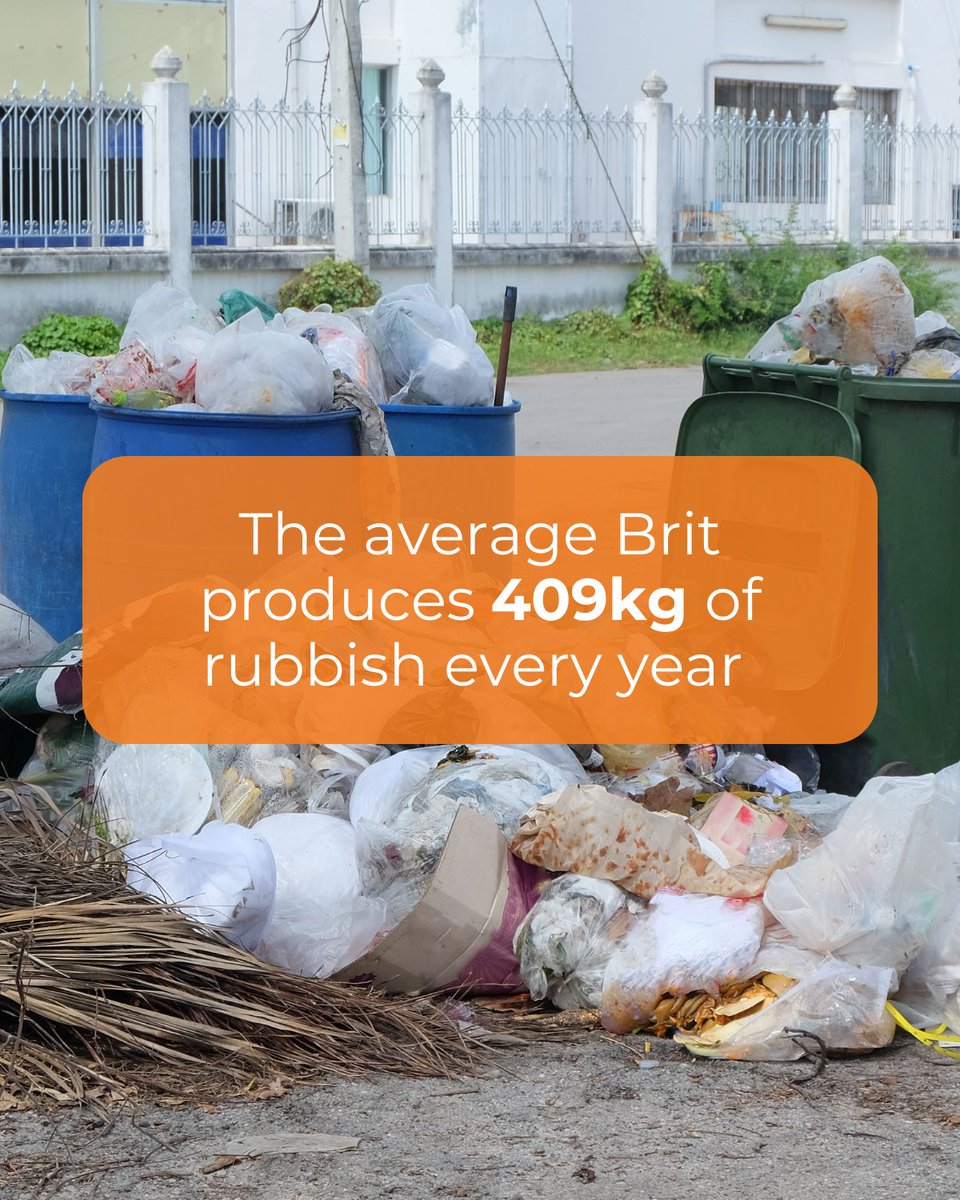 It's mostly made up of food scraps, paper, glass bottles and plastics. So much of it could be avoided by reducing consumption and recycling correctly. Tell us, how do you reduce your personal waste? 🚯

Source: ow.ly/QVvf50SFSvo