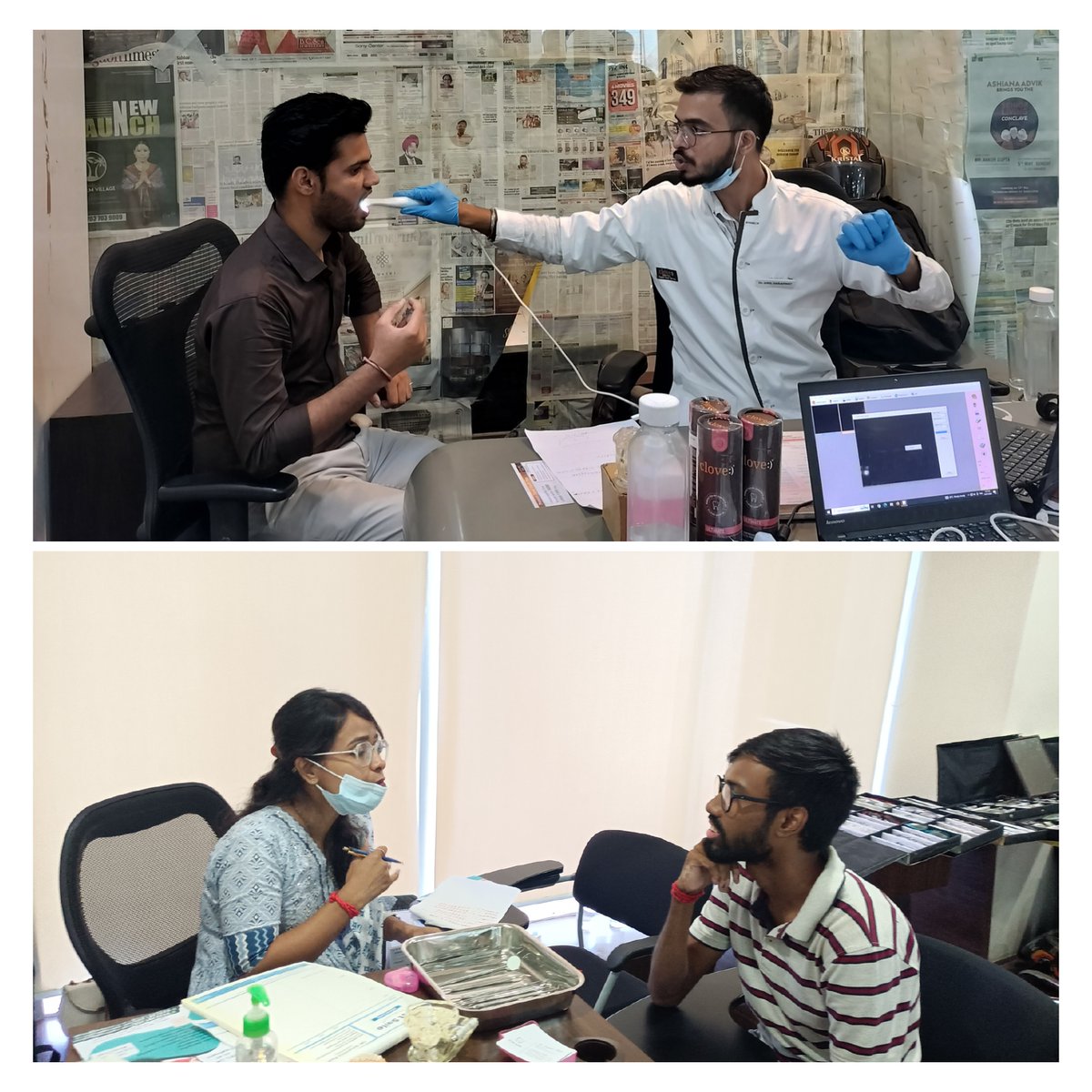 Ginesys's tweet photo. #GinesysOne takes proactive steps for #employeehealth with #medicalcheckups.
Promoting a healthier work environment through regular #healthassessments. Our team's #healthandwellness are our top priority at Ginesys!

 #HealthyWorkEnvironment https://t.co/Q7T55jeGG9 @CloveDental https://t.co/UR2dX1LFP0