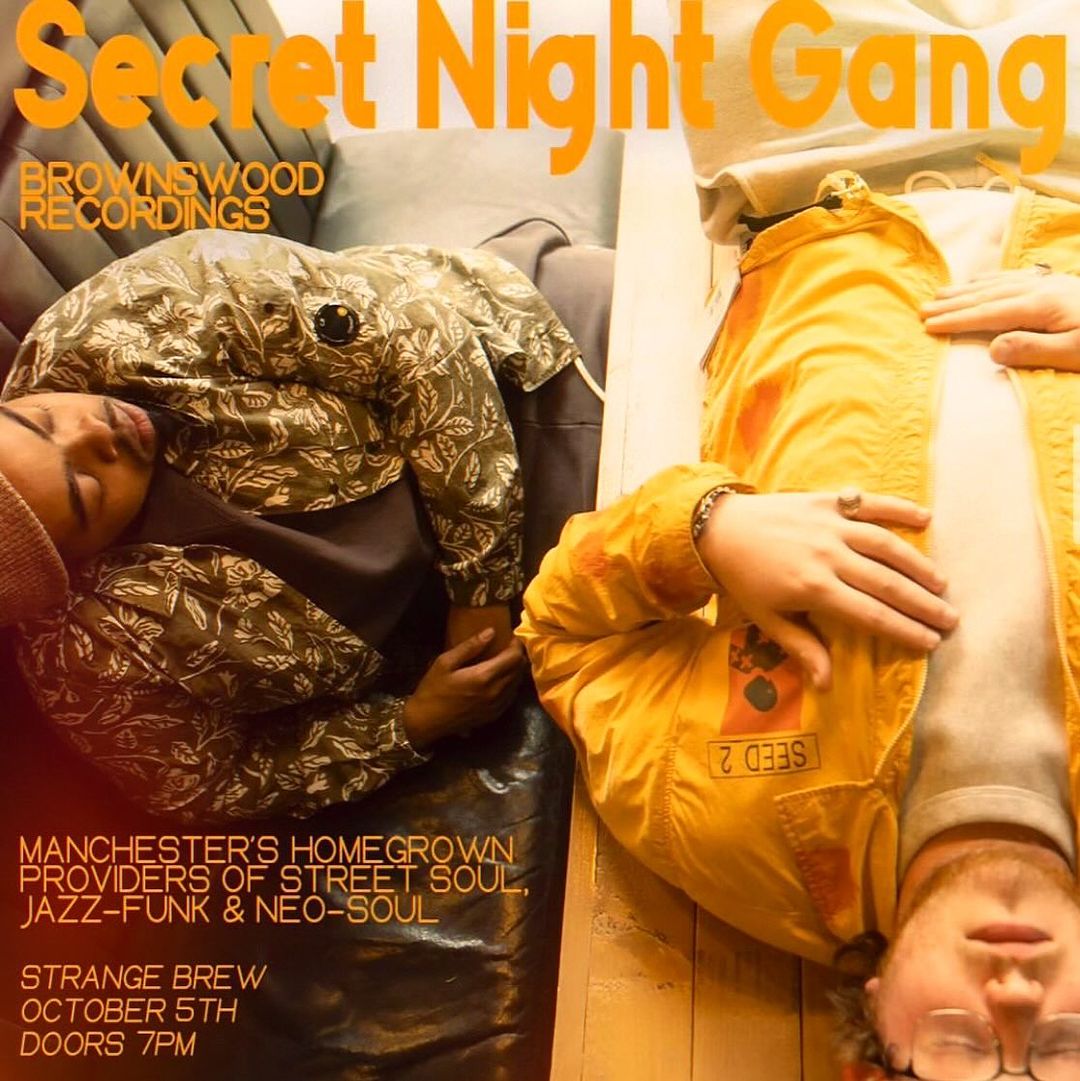 We are super excited to be playing @strangebrewbriz on 5th October!! Go grab your tickets and come vibe🐝💙💙