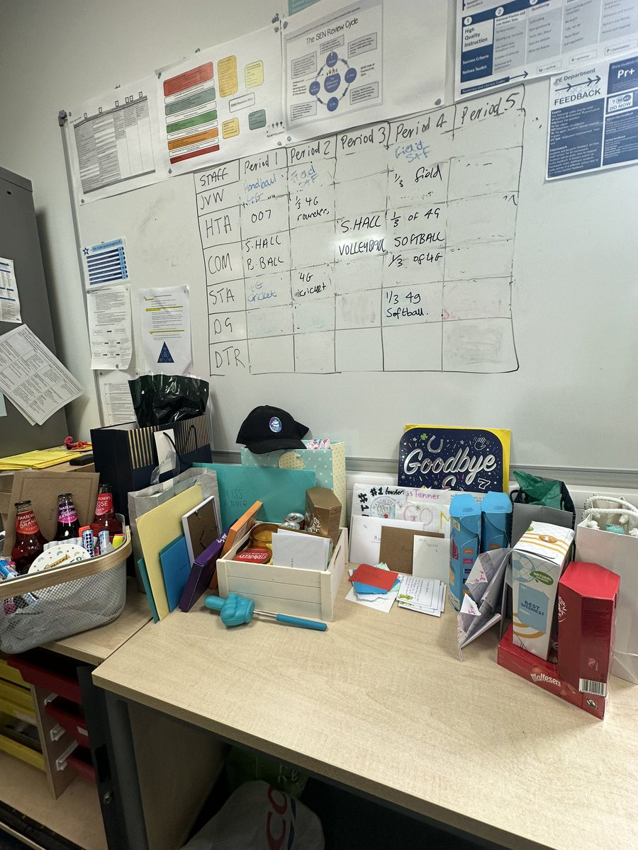 Feeling slightly overwhelmed and immensely grateful for all the thank yous I’ve received as I finish my year <a href="/nailseaschool/">Nailsea School</a> 🥹. A school with some of the most amazing staff and students and a place I feel very lucky to say I have worked 💙. Onto the next chapter 🫡