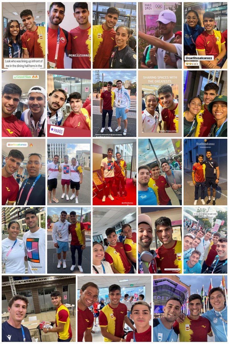 WeAreTennis's tweet photo. Carlos Alcaraz is just a little in demand 😅 https://t.co/zFBXKGSQLS