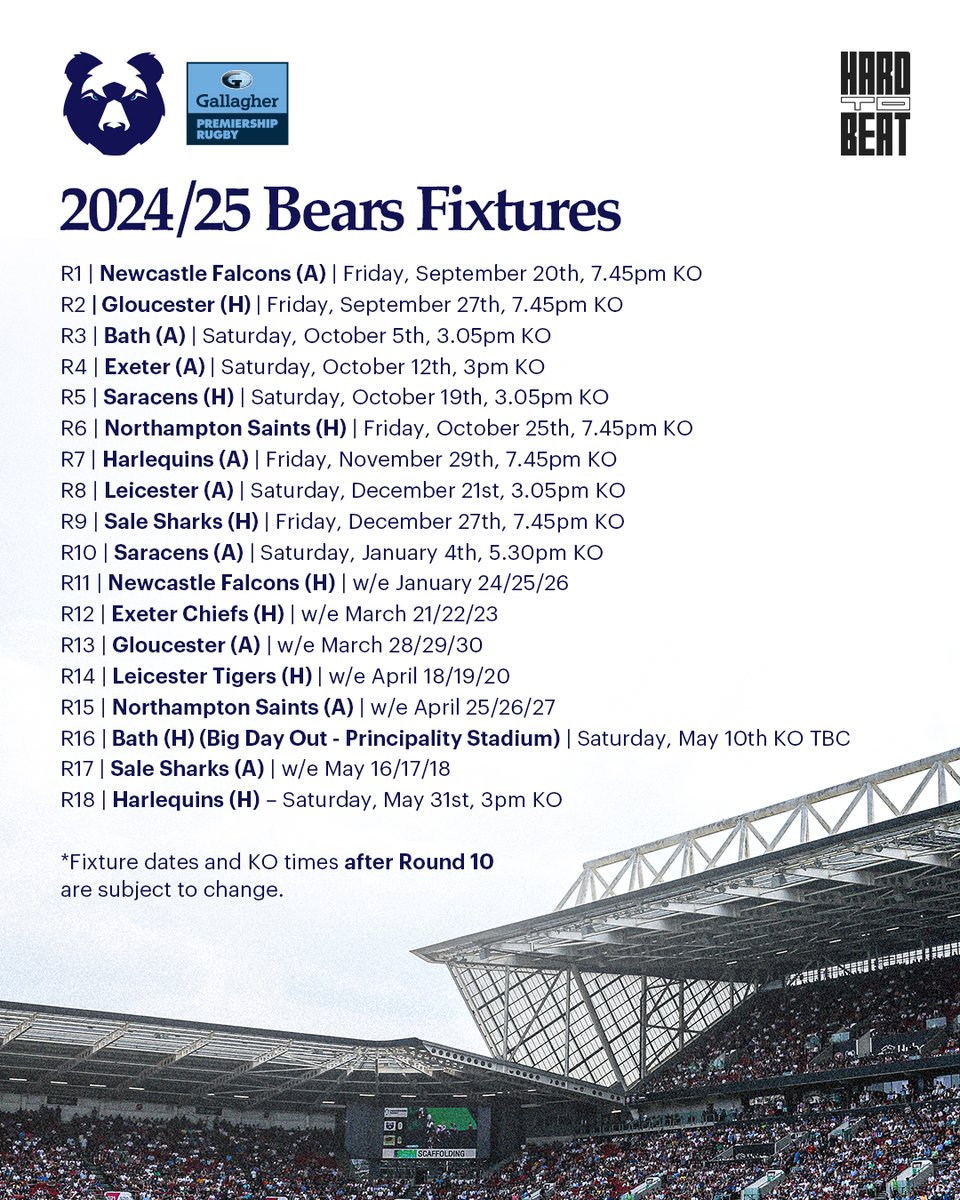 Bristol Bears 🐻 tweet media