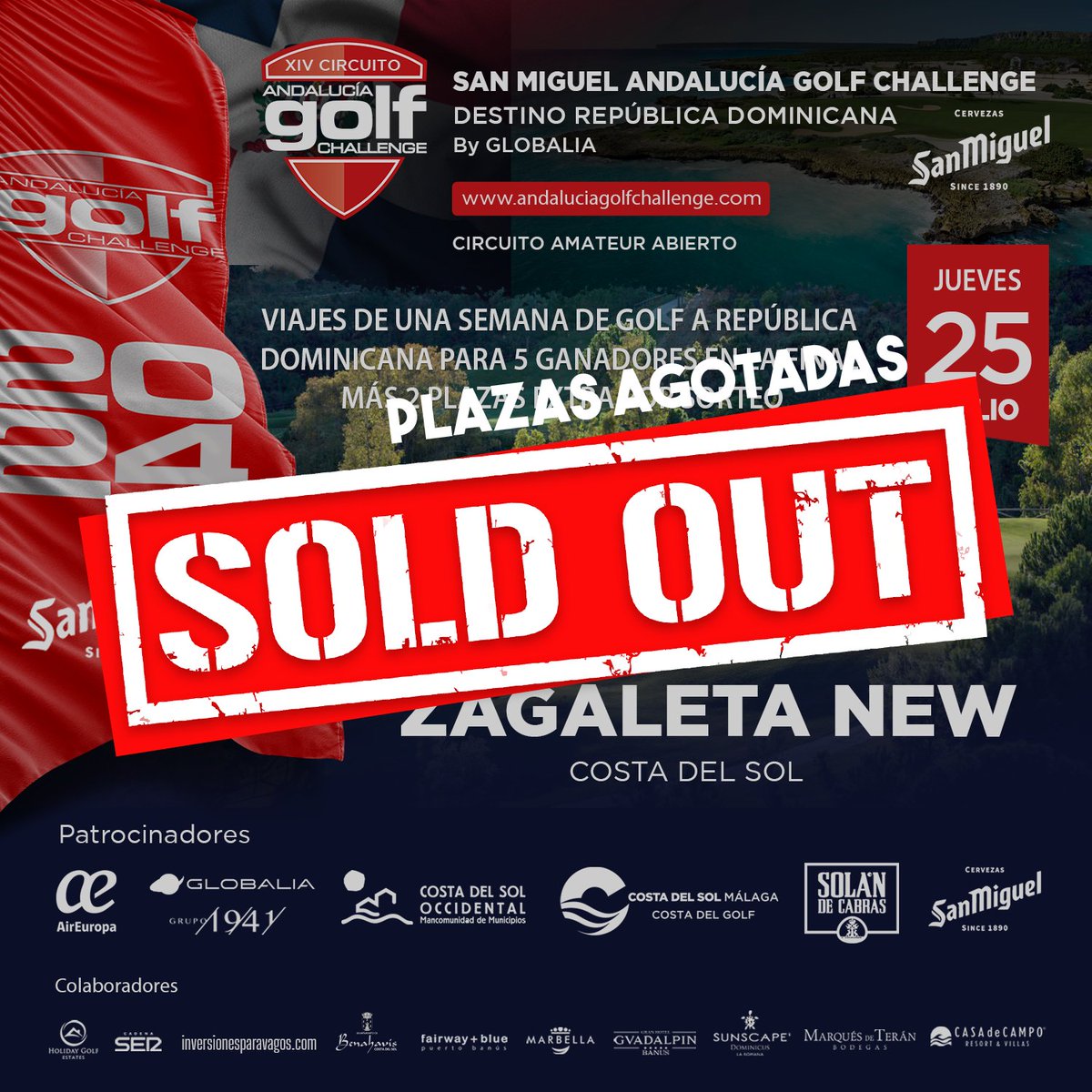 #cervezasanmiguel #AirEuropa #Grupo1941 #Globalia #solandecabras #CostaDelSol #mancomunidadcostadelsol #ClubdeGolfCostadelSol #zagaleta