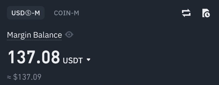 GM Fam ❤️ 
$100 to $1k Challenge 🤑
Day 2 🎢
Port $137🚀
Follow and turn on your notification to stay tune 🫱🏻‍🫲🏼
#BTC #Bitcoin #CRYPTO #ETH #BNB #MATIC #ADA #ICP #DOGE #MLT #XRP #QNT #SOL #LUNC #NEAR #TRX #SHIB #FET #Pepe #Floki #Agix