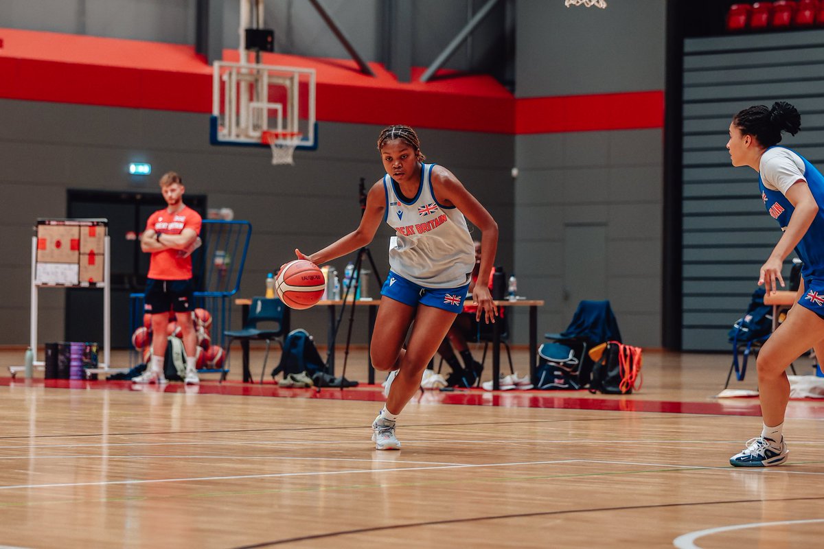 gbbasketball's tweet image. 🇬🇧U16W shaping up ahead of the European Championships in Turkey!  

Not long to go! ✈️

#GBbasketball