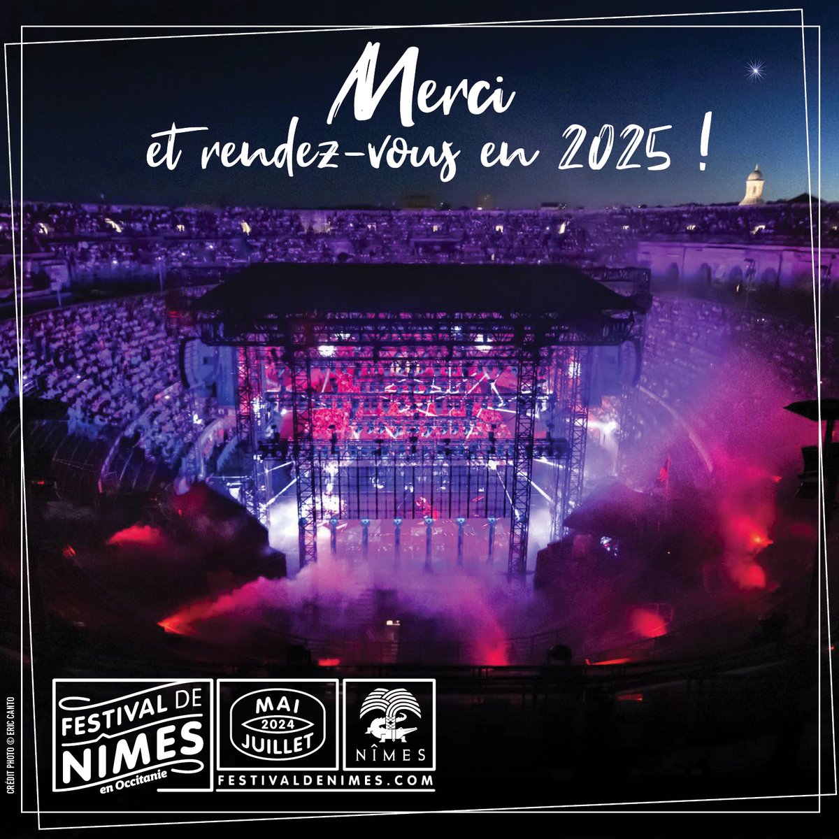 Merci et rendez-vous en 2025 dans les Arènes !
