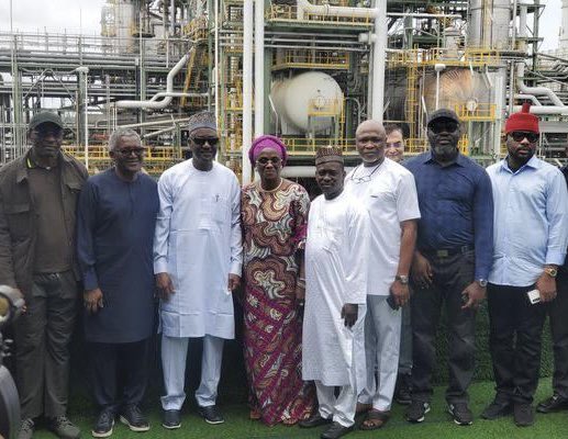 To assess the status of the Dangote Refinery, we went on a tour to Lagos State with the chairman, members of the oil and gas committee, and the Speaker of the House of Representatives aimed at discovering newest ideas and technology that the refinery is utilising to improve