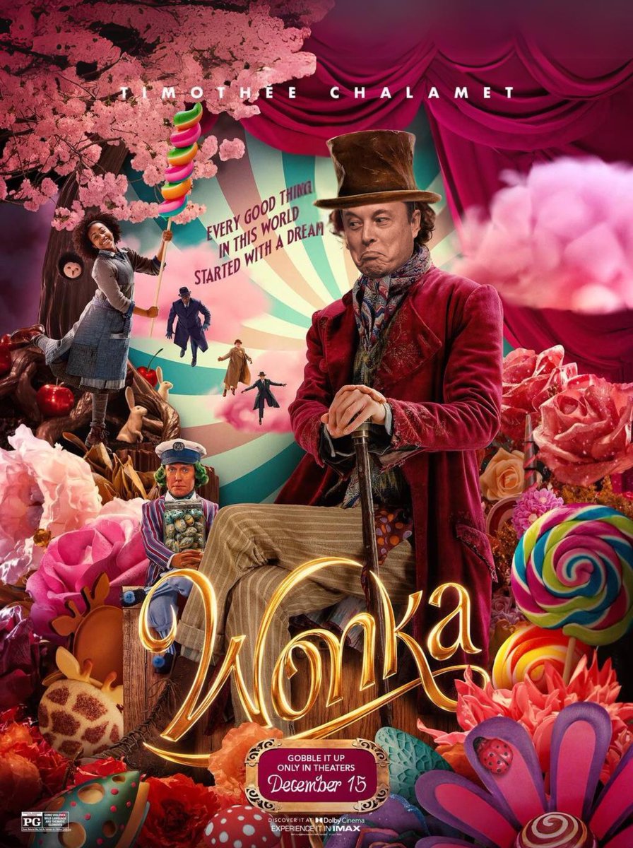 DogModeChill's tweet photo. Elon Wonka will soon be printing lot of $DOG

DogModeChill https://t.co/xZQKCzBcfa