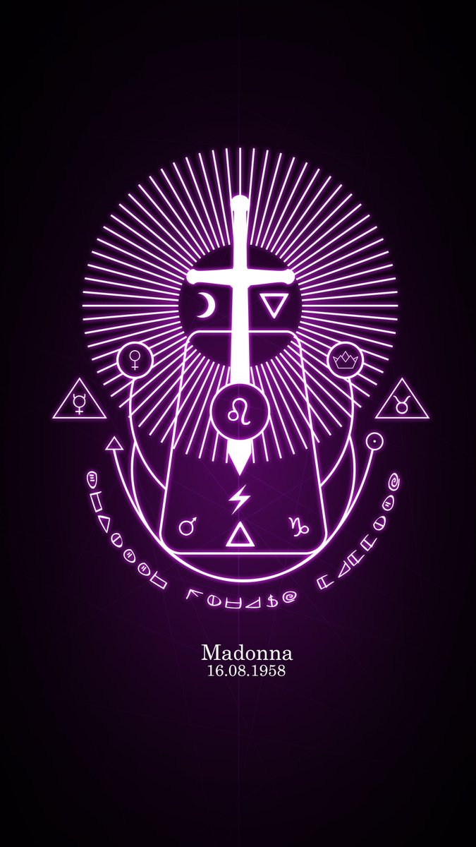 design_xpro_com's tweet photo. Entity signature sigil of Madonna https://t.co/7IU5ZM8TLS
