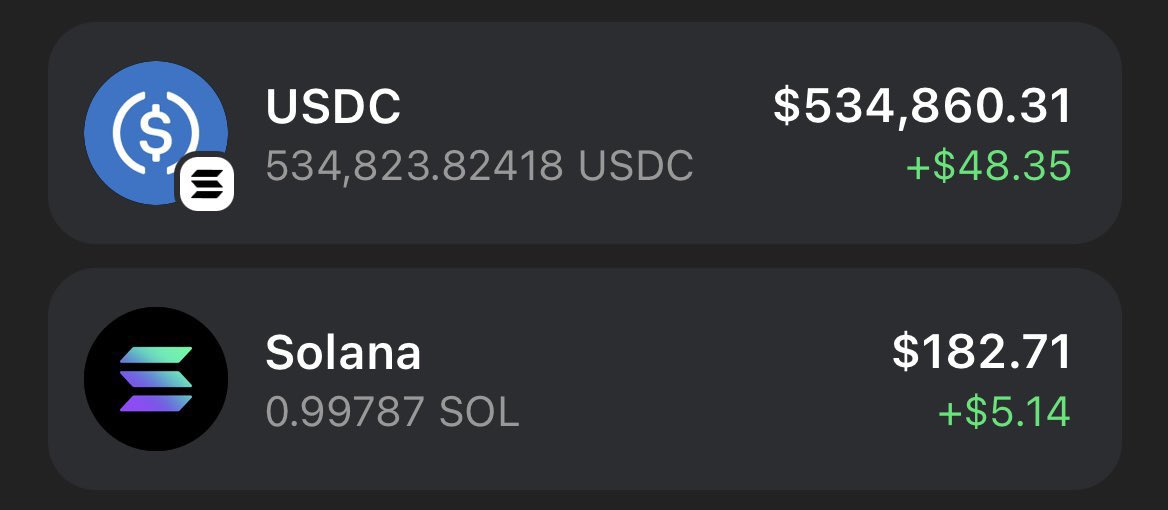 saracrypto_eth's tweet photo. HAPPIEST DAY OF MY LIFE WAS DAY BEFORE YESTERDAY

MY ACCOUNT HAD 10 SOL YESTERDAY

I APED IN WITH ALL OF IT INTO $DMAGA

RAN IT UP TO $500k+ THEN CONVERTED TO USDC

I JUST CREATED AN ALPHA GROUP - Link in bio.

TO NOT GET KICKED OUT JUST RT THIS AND COMMENT USERNAME https://t.co/y2RQTX6pFU