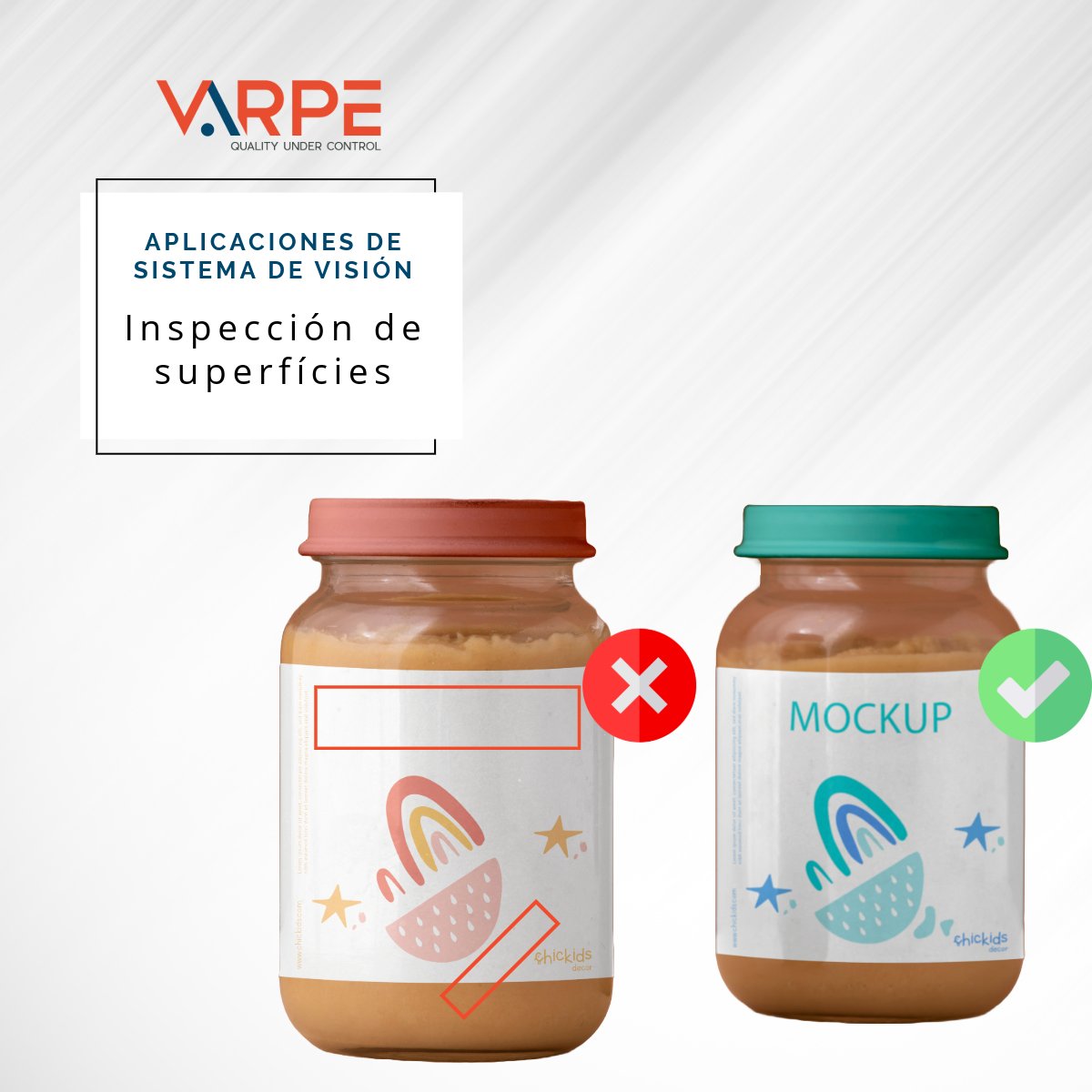Varpe_Quality's tweet photo. 🔎No packaging errors thanks to the surface inspection of the Varpe Vision System. Detects possible imperfections and avoids wrong products. https://t.co/dAM45Uu4lJ
