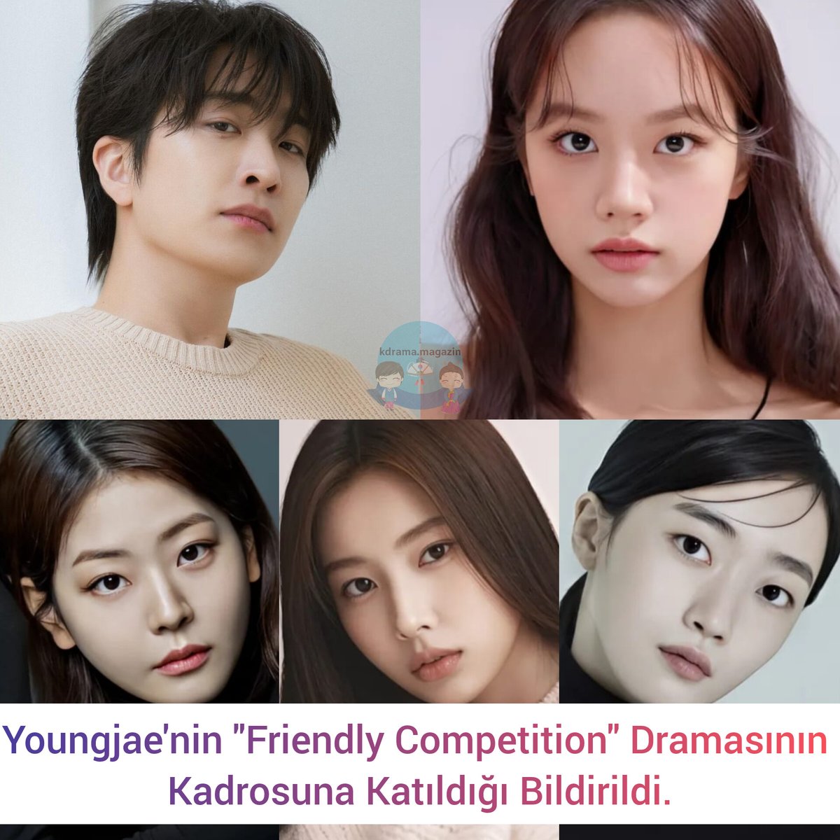 kdrama_magazin's tweet photo. #GOT7 Üyesi #Youngjae'nin (#ChoiYoungJae) #FriendlyCompetition Dramasının Kadrosuna Katıldığı Bildirildi.
🗓2025'te yayınlanacak.
#GoodCompetition #FriendlyRivalry #GirlsDay
#LeeHyeri #ChungSuBin #KangHyeWon #OhWooRi https://t.co/vXhj5up2yY