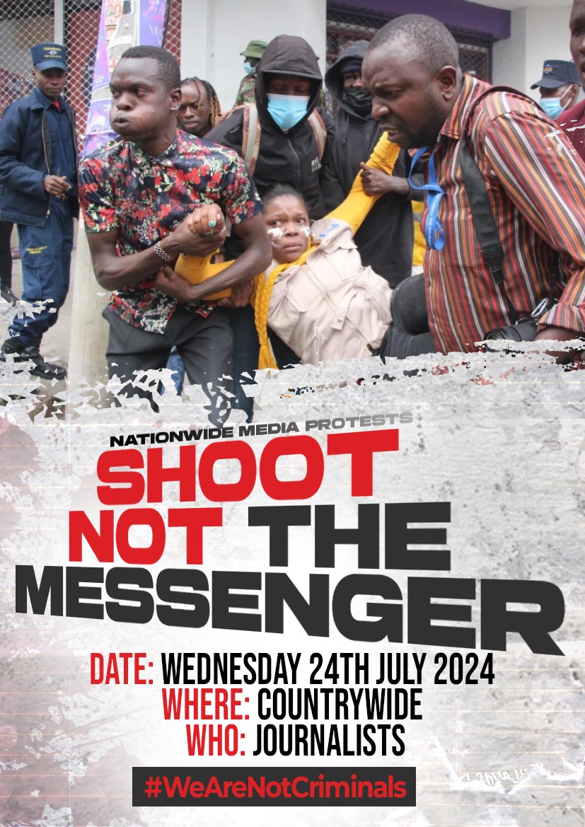 Judiekaberia's tweet photo. Tomorrow from 10am the media and journalists in Kenya will protest against increasing attacks and threats to press freedom. Journalists have been shot by police and abducted for doing their work
#JournalismMatters 
#WeAreNotCriminals #JournalistsAreNotCriminals https://t.co/ZsR595GeJp