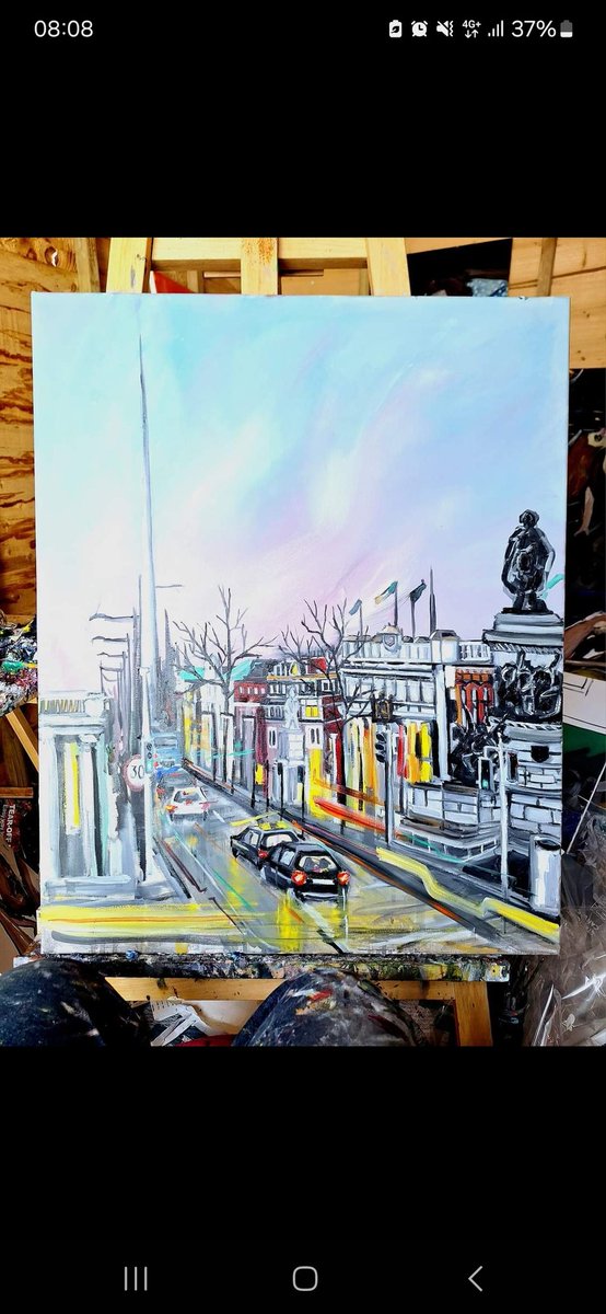 tarakearns4's tweet photo. O'Connell Street  30" x 24" 
Oils on Canvas available for purchase  here

https://t.co/pyGQJpnTsY

#irishart #dublinpainter #paintingsofdublin #painter #paintings #oils #cityscape #dublin https://t.co/wEEgzdDklZ