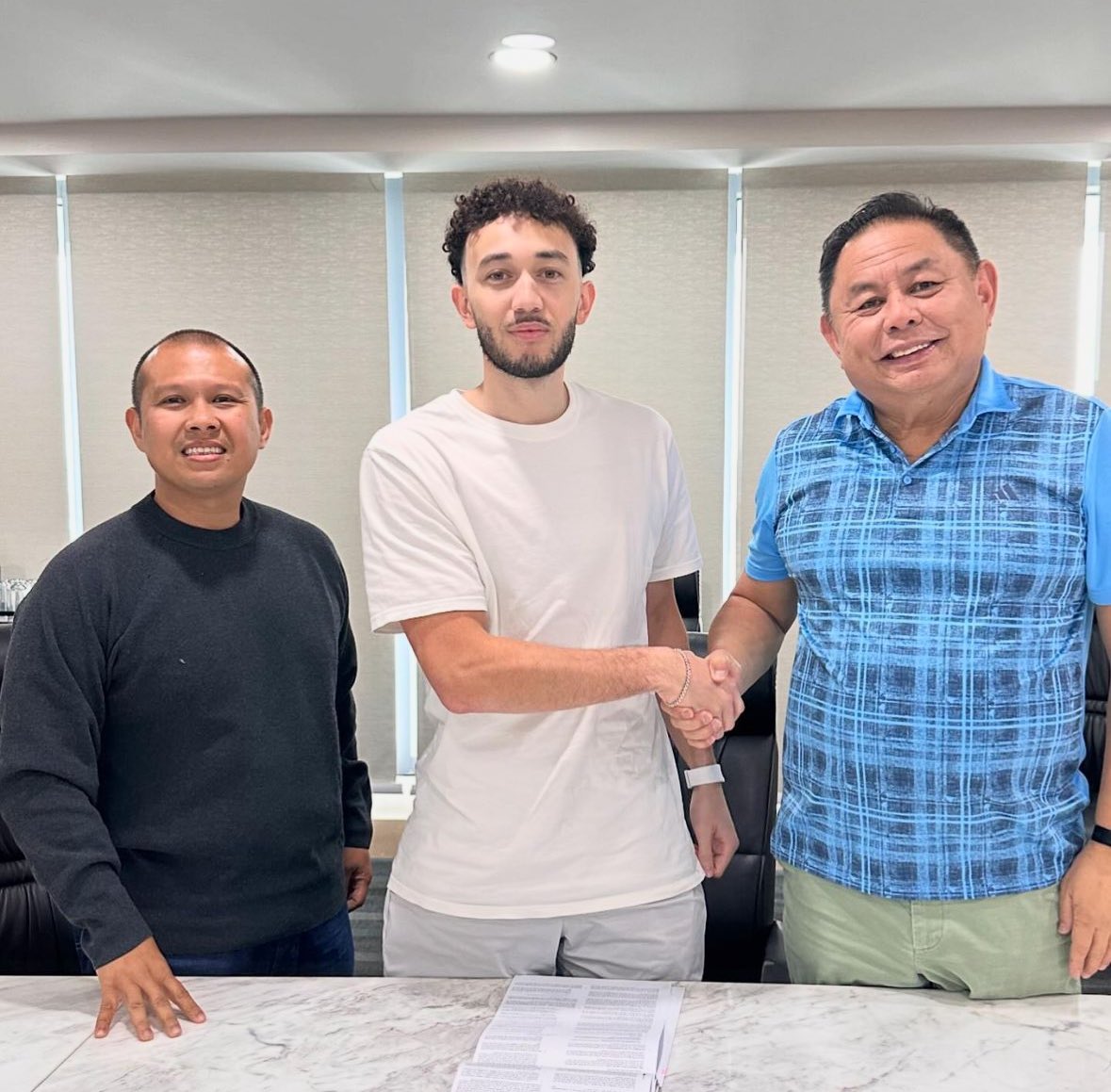 naveenganglani's tweet photo. DJ Mitchell has signed a one year deal to join Blackwater, as confirmed by his agent Marvin Espiritu. The former US NCAA player could be the steal of the PBA Draft. https://t.co/ME24VOJFMx