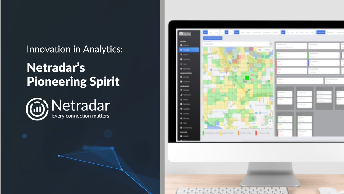 #Innovation drives us at #Netradar. We push boundaries in network analytics with pioneering methods and technologies, providing top solutions for our customers. Want a live demo? Netradar.com/contact-us

#technology #analytics #networkperformance #userexperience #telecoms #AI
