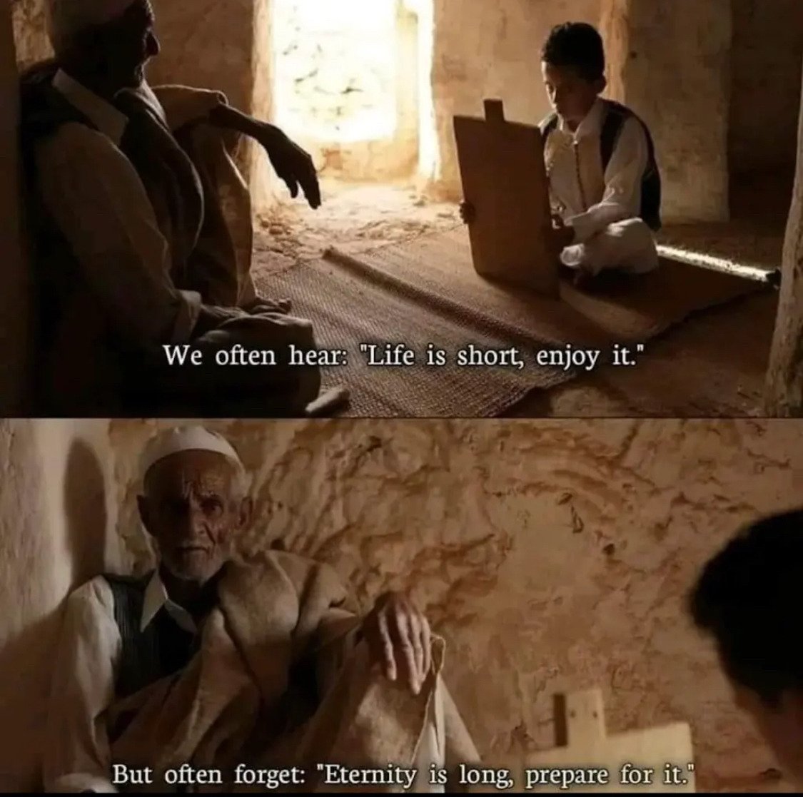 Al__Quraan's tweet image. “Eternity is long, prepare for it”