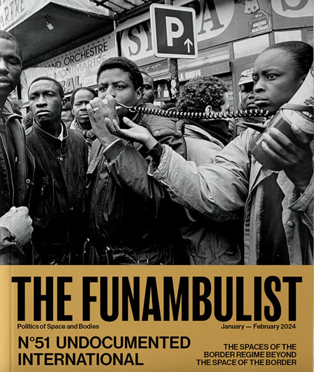 🚨Want to know more about the critical intersection between borders and bodies? Check out our latest blog post by Hazar Deniz (<a href="/VUBrussel/">VUB</a>), interviewing Léopold Lambert, editor-in-chief of <a href="/TheFunambulist_/">The Funambulist</a> and a former architect 👉🏾imiscoe.org/news-and-blog/…
1/3