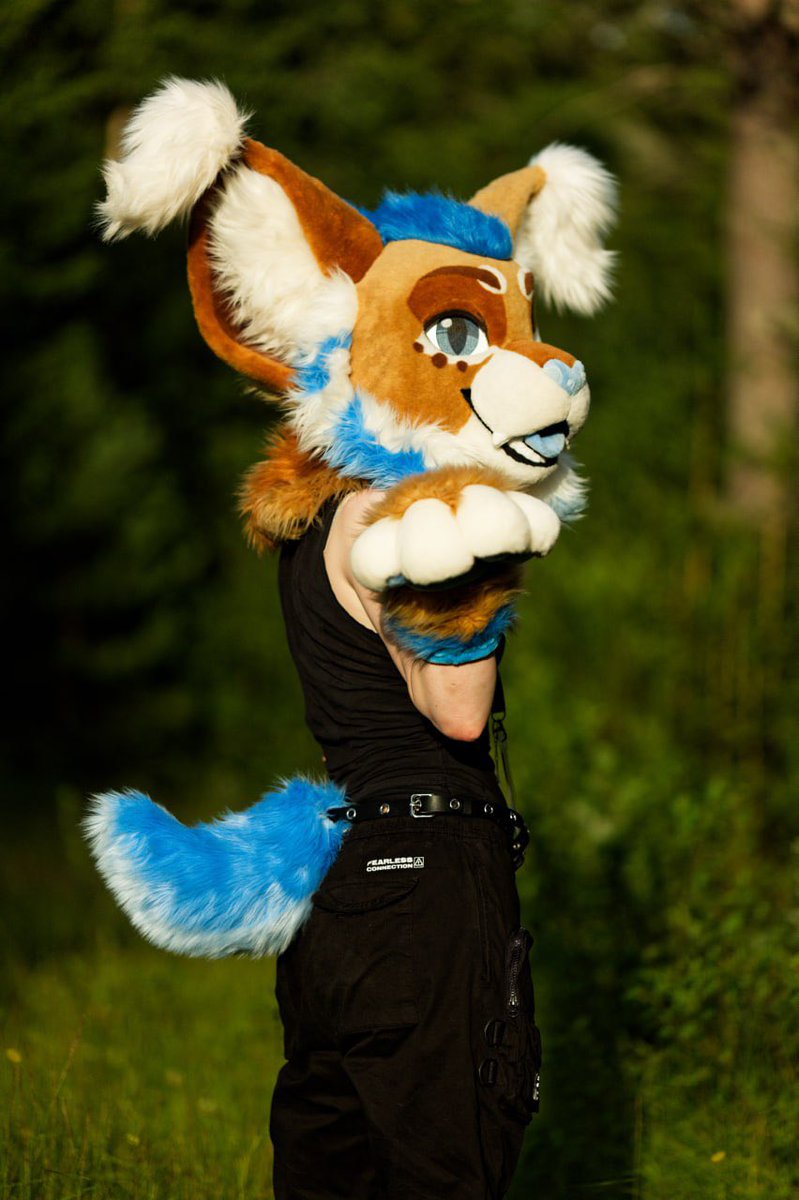Introducing: NERA

Finally got to debut my new suit at <a href="/FurwayCon/">Furway</a>!

The head is made by the incredible <a href="/pocketpap/">Kheisa 🐾 PocketPapillon</a>, whose quality and attention to detail are second to none. The paws and tail I made myself.

Photos by my lovely friend BitWolf (printed.pictures) 🧡