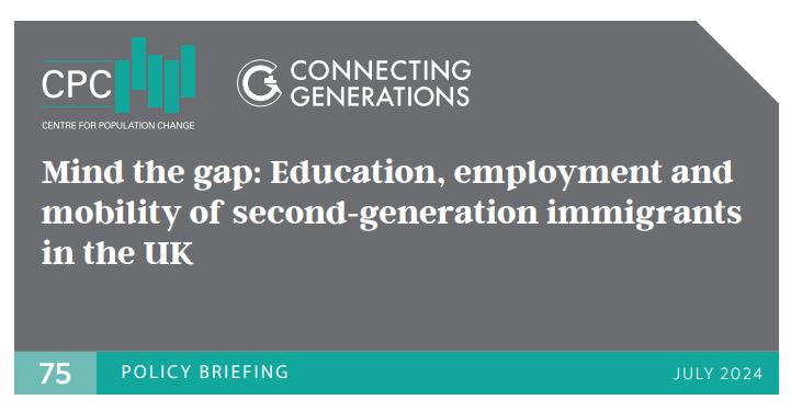 CPC (@cpcpopulation) on Twitter photo 📗 New CPC-CG Policy Briefing compares educational, employment, and occupational mobility between second-generation immigrants and White British individuals in the UK, revealing significant disparities.
By <a href="/vale_diiasio/">Valentina Di Iasio</a>, <a href="/C_Giulietti/">Corrado Giulietti</a> & <a href="/JackieWahba/">Jackie Wahba</a>
▶️cpc.ac.uk/docs/PB75_Mind… 📗 New CPC-CG Policy Briefing compares educational, employment, and occupational mobility between second-generation immigrants and White British individuals in the UK, revealing significant disparities.
By <a href="/vale_diiasio/">Valentina Di Iasio</a>, <a href="/C_Giulietti/">Corrado Giulietti</a> & <a href="/JackieWahba/">Jackie Wahba</a>
▶️cpc.ac.uk/docs/PB75_Mind…
