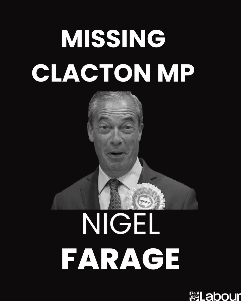 EssexLabour's tweet image. He's laughing at you Clacton. You deserve better.
