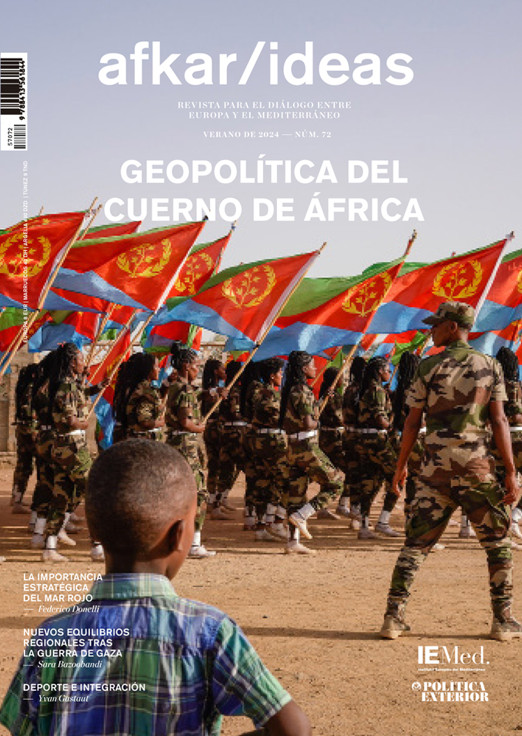 ✔️Geopolítica del Cuerno de África 
✔️Gaza: equilibrios regionales, relatos y opiniones públicas
✔️Deporte e inmigración
✔️ Retos de la agricultura en el Magreb

Lecturas en abierto del nuevo número de afkar/ideas | #afkar72

🌐iemed.org/afkar-edition/…