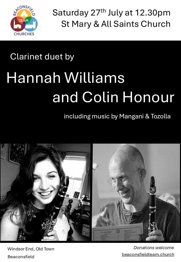 Looking forward to our lunchtime recital this Saturday