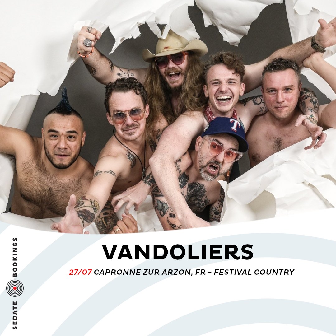 Vandoliers are doing a French exclusive festival: tinyurl.com/Vandoliers07-2…

#vandoliers
#justgetmetotheshow