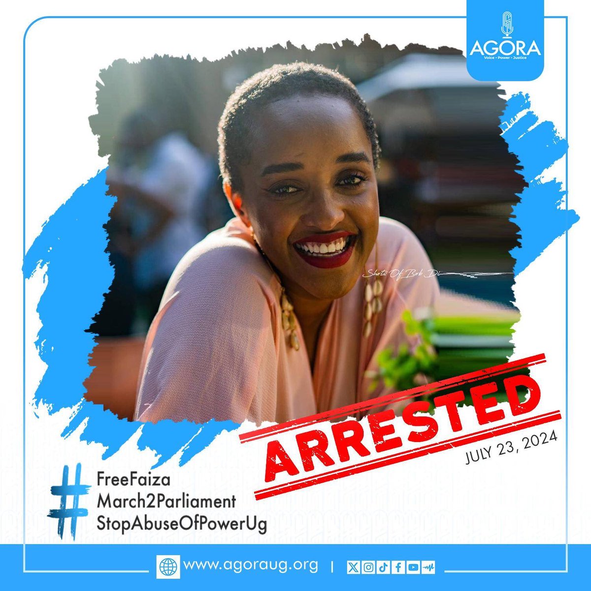AAgather's tweet image. #FreeFaiza
#March2Parliament 
#StopAbuseOfPowerUg 
@Faizafabz