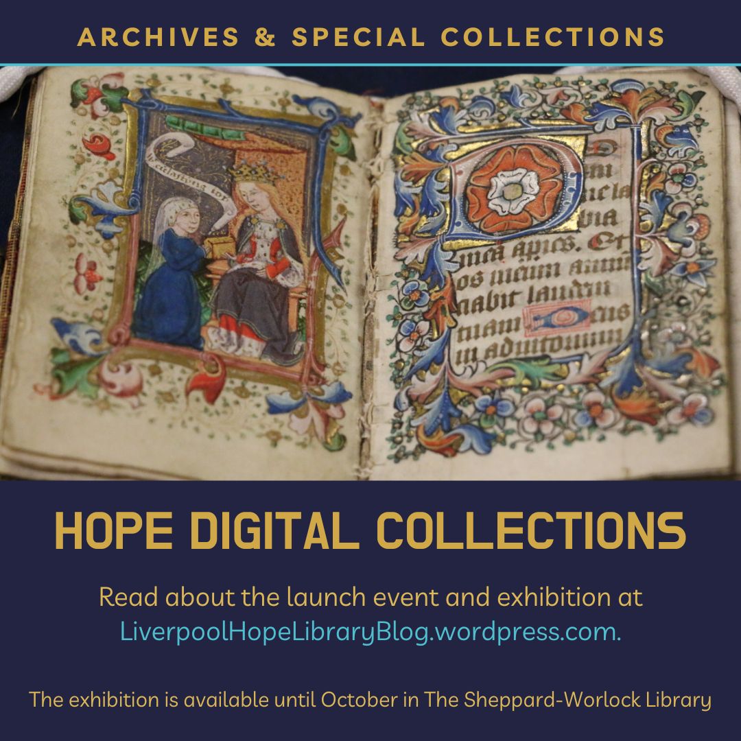 Liverpool Hope Library & Learning Spaces tweet media