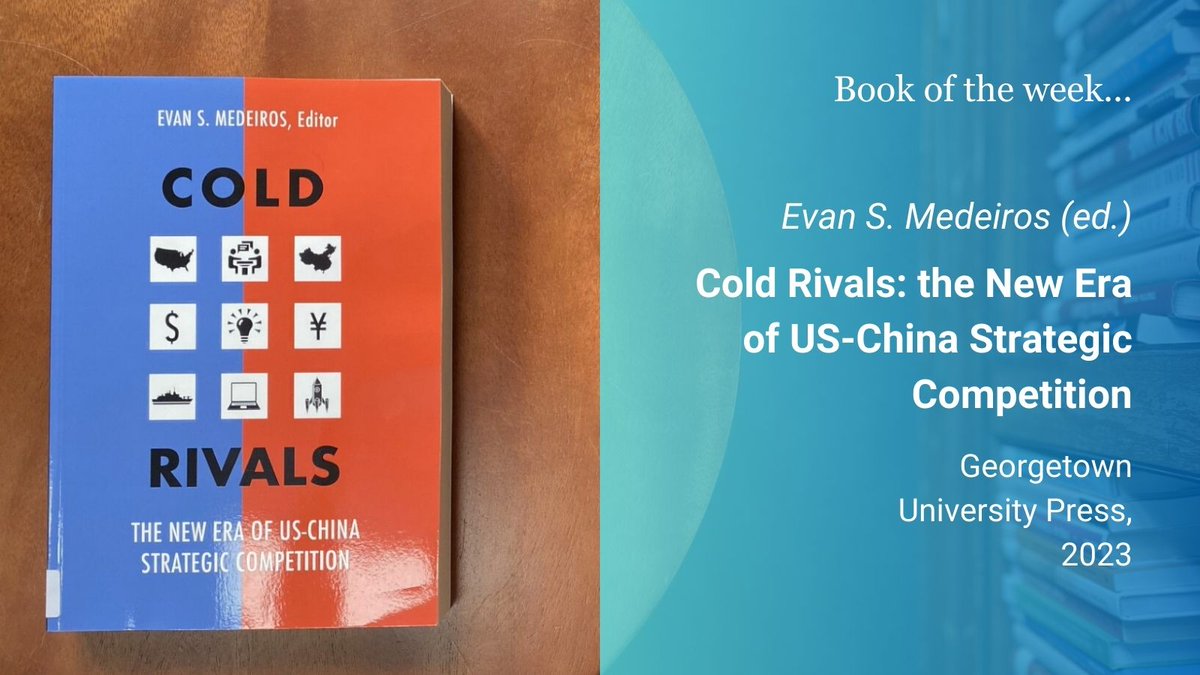 Thursday's event on China's US foreign policy inspires our book of the week 🇨🇳🇺🇸