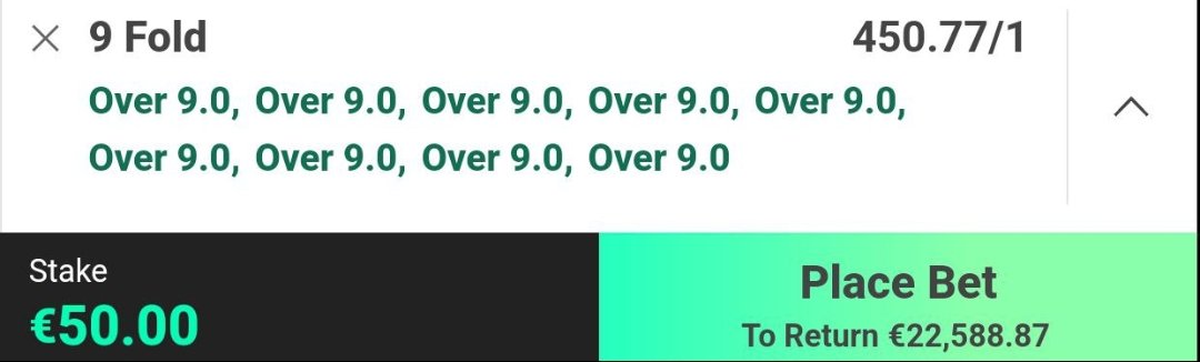 TheStatsKing's tweet photo. ⛳ 450/1 TUESDAY CORNERS ✍️

Giving £500 to 2 lucky people if it wins 🤝

Simply LIKE❤️ &amp; RETWEET 🔄 

LOAD IT HERE ⤵️⤵️
https://t.co/etUPaXYH7Q https://t.co/dq6Rmq35zP