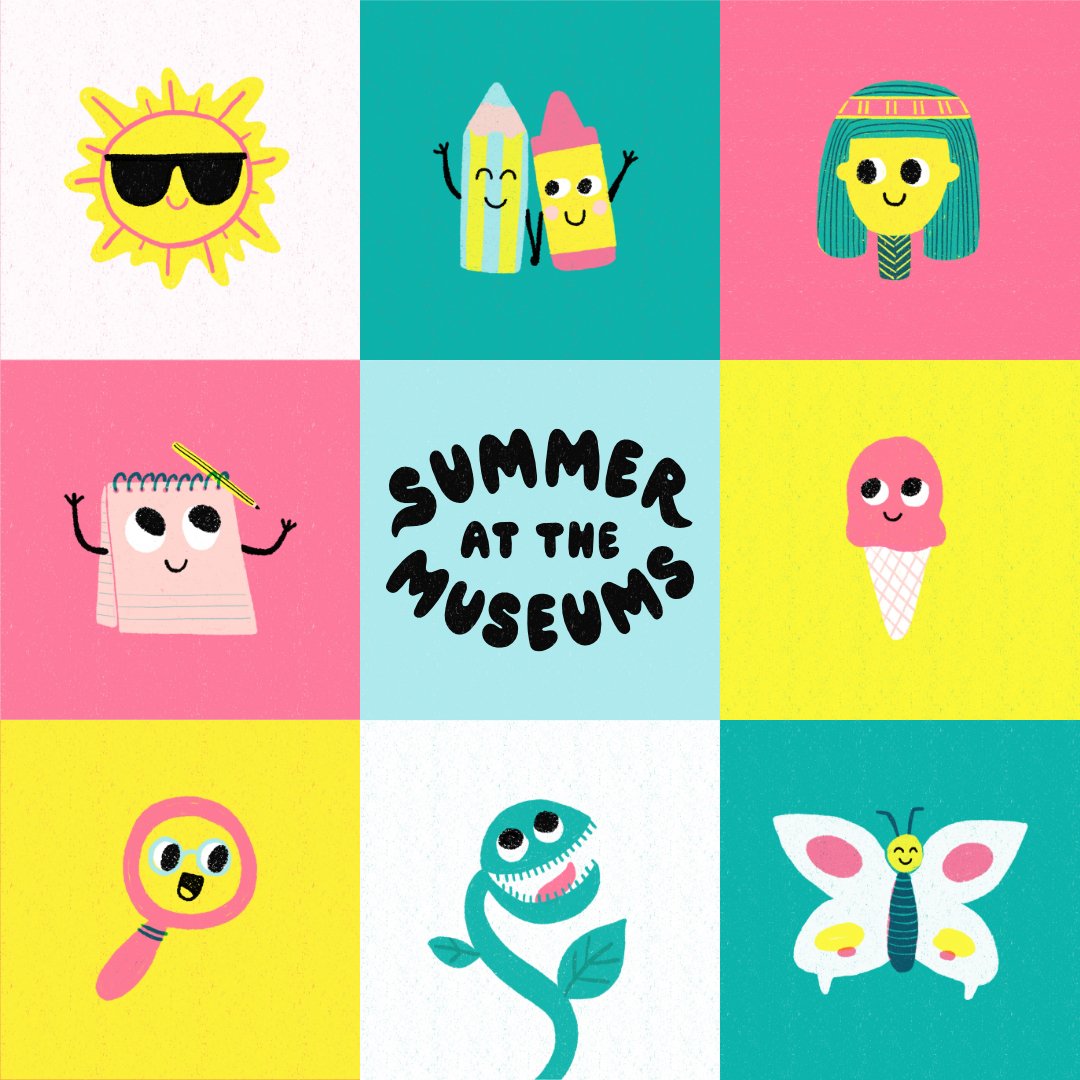 CamUnivMuseums's tweet photo. It’s the start of a brilliant #SummerAtTheMuseums! ☀
Join over 20 museums in the region for affordable family fun throughout the school holidays.
View the full programme and book tickets on our website, plus sign up for weekly email updates.
https://t.co/6kROTAaIMr https://t.co/djdZ49In7Q
