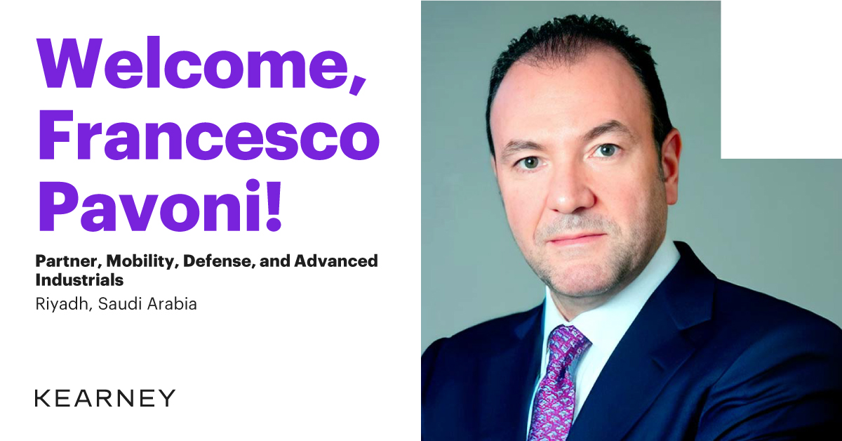Please join us in welcoming Francesco Pavoni, our newest partner in the #Riyadh office for the transportation and travel practice!

To learn more about him, visit bit.ly/46e7Rkc.