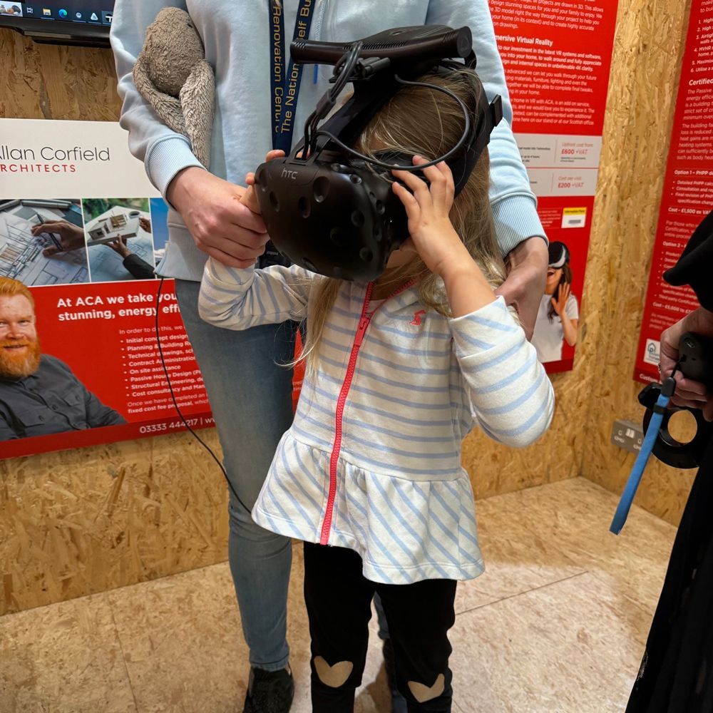 allan_corfield's tweet image. A sneak peek of one of our youngest &quot;designers&quot; getting a taste of the future home with our VR technology.

Ready to bring your dream home to life? Schedule your VR session with us today and start visualising your perfect family home. -&amp;gt; buff.ly/3zHXclz 

#VRArchitecture