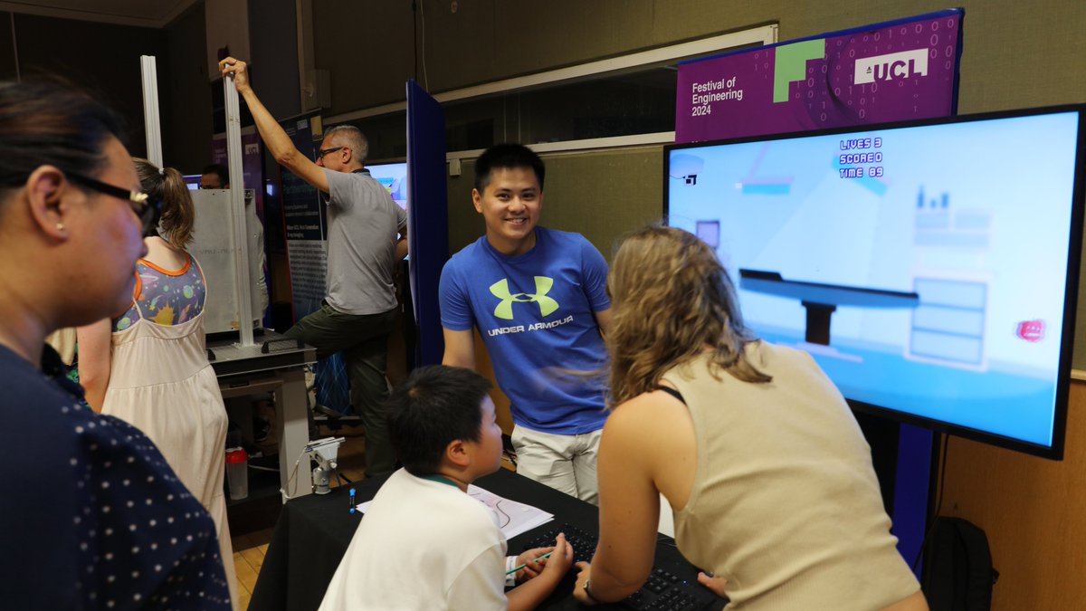 A great afternoon at the Festival of Engineering at <a href="/ucl/">UCL</a> where we showcased our radiotherapy activities!