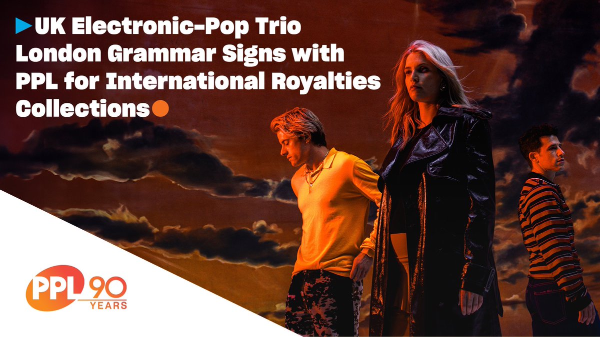 UK electronic-pop trio <a href="/londongrammar/">London Grammar</a> signs with PPL for the collection of their international neighbouring rights royalties.  
 
The band have received over 100,000 plays - the equivalent to being broadcast for 140 days! Full story:
ppluk.com/london-grammar…