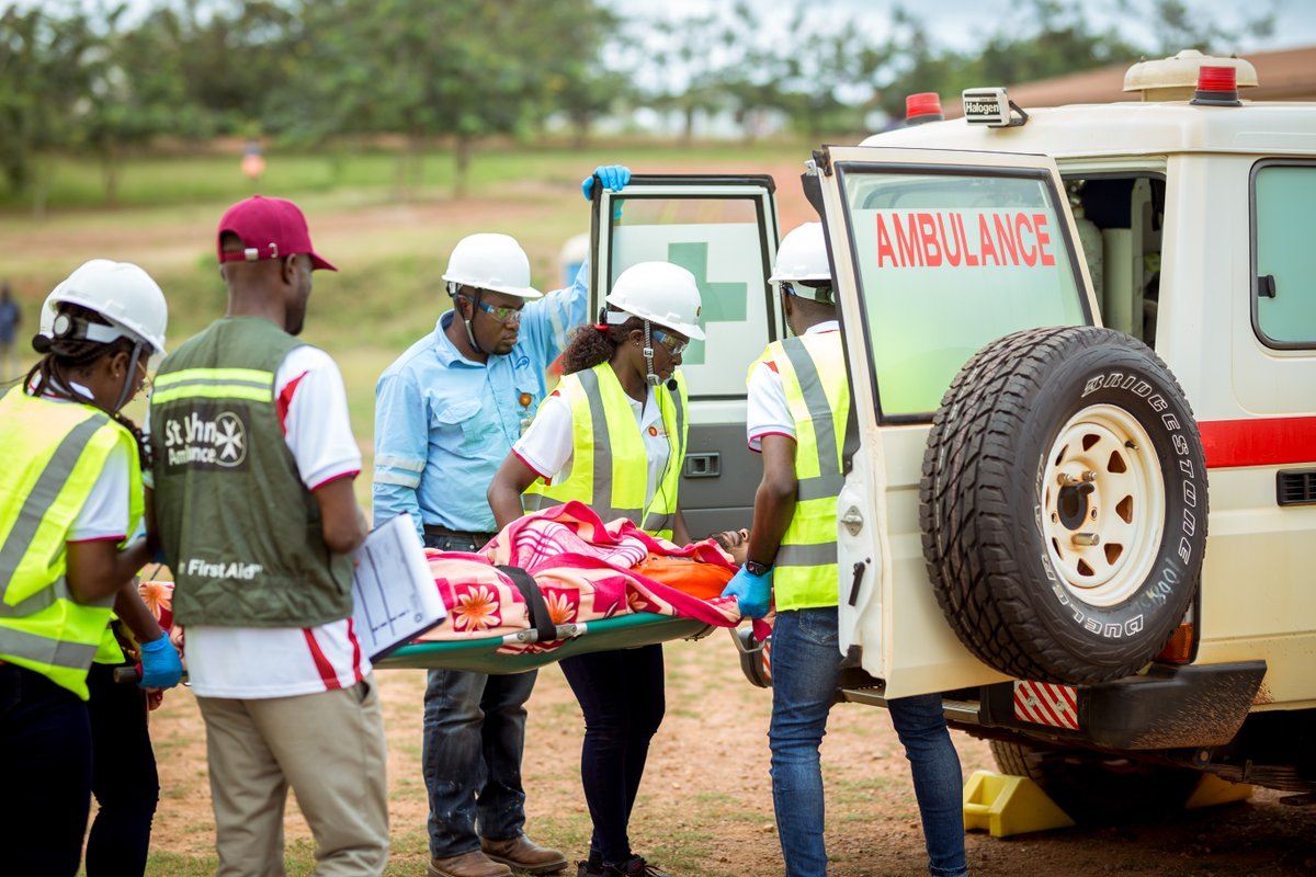 GChamberofMines's tweet photo. Highlights from the practical segment of the Zone III Inter-Mines First Aid and Safety Competition, held on July 20, 2024, at Ayamfuri in the Central Region. Tune in for the oral competition on 28th July 2024, at 11:30 am, broadcast live on GTV. #Safety #GhanaChamberofMines https://t.co/7ZWrgvHi26