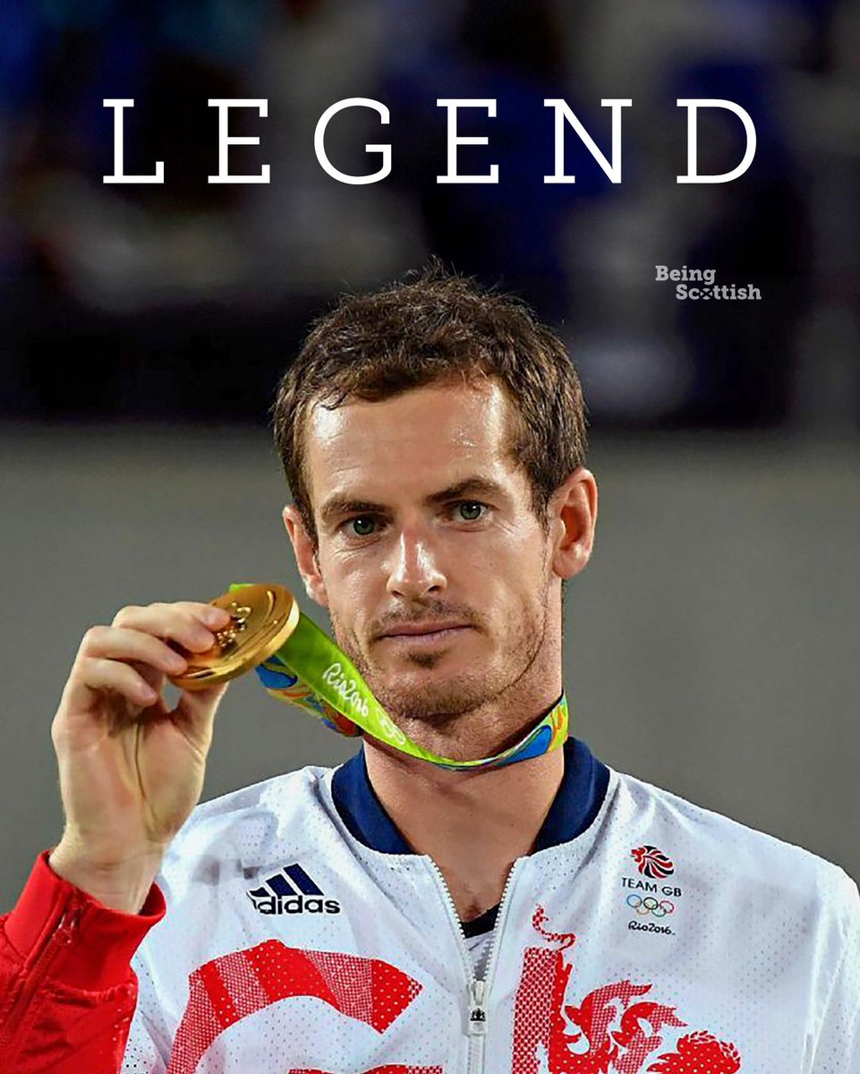 BeingScots's tweet photo. Andy Murray has confirmed he will retire from tennis after the 2024 Paris Olympics. He became the first male tennis player to get two gold medals for Olympic singles in 2016, following on from his triumph in London four years earlier. https://t.co/iMEP4KNeiU