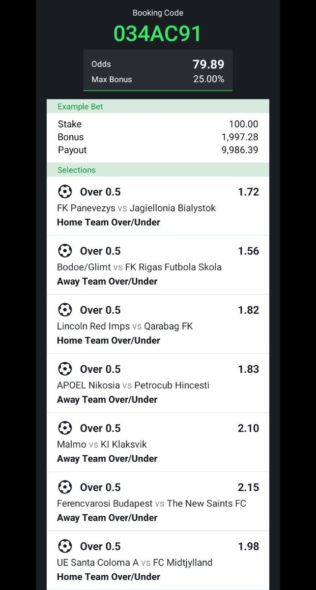 TipsFash's tweet image. The option look soft.💯
Cross-check to pick your choice